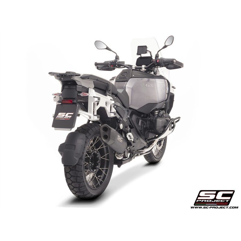 SC-Project Exhaust Adventure-R | Black | BMW R1300GS