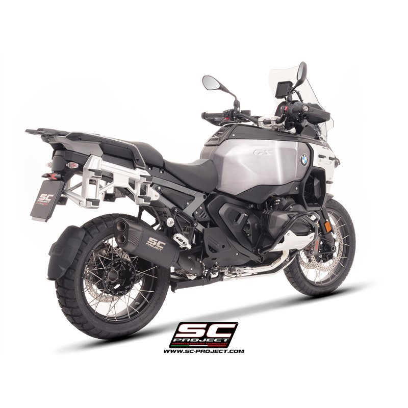 SC-Project Exhaust Adventure-R | Black | BMW R1300GS