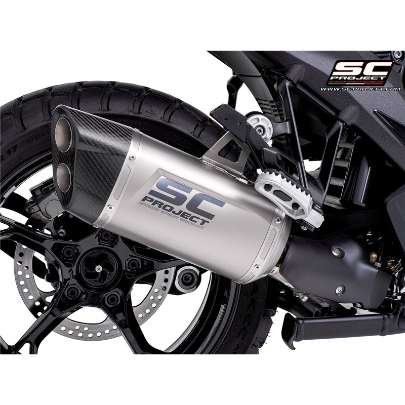 SC-Project Exhaust Adventure-R | Silver | BMW R1300GS