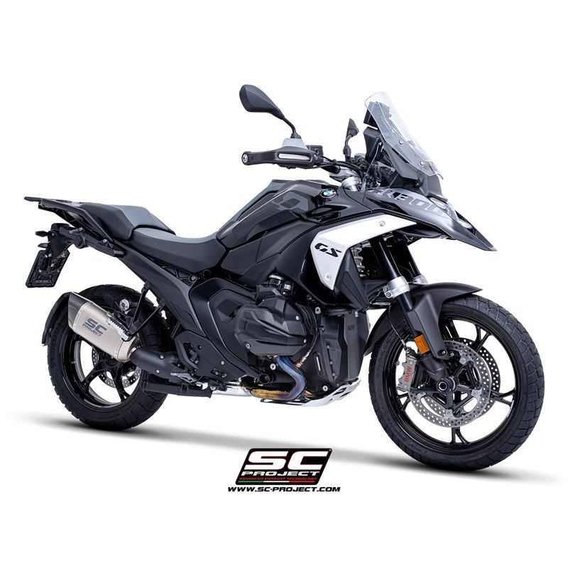SC-Project Exhaust Adventure-R | Silver | BMW R1300GS