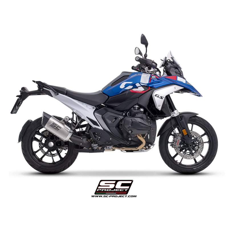 SC-Project Exhaust Adventure-R | Silver | BMW R1300GS