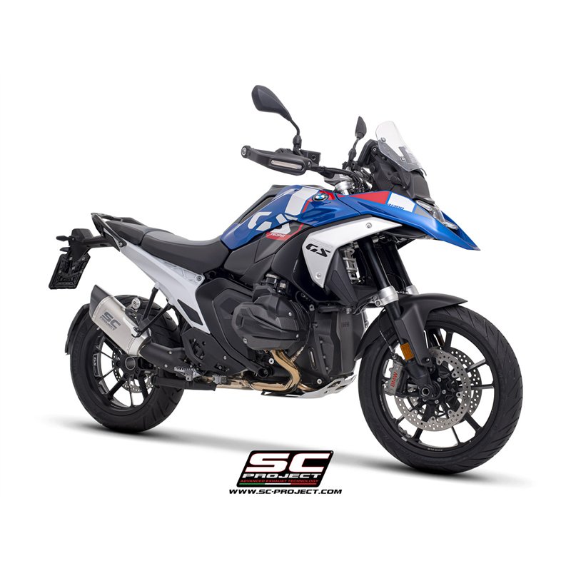 SC-Project Exhaust Adventure-R | Silver | BMW R1300GS