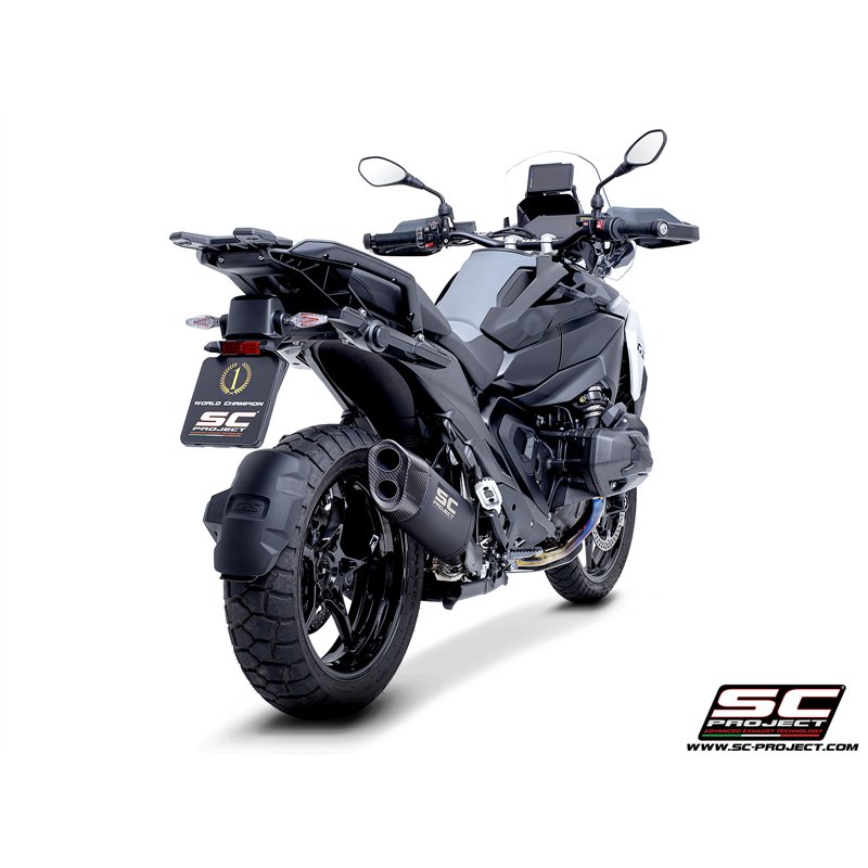SC-Project Uitlaat Adventure-R | Zwart | BMW R1300GS