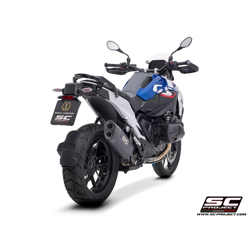 SC-Project Exhaust Adventure-R | Black | BMW R1300GS