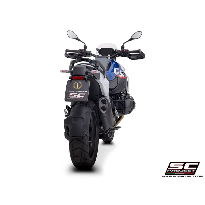 SC-Project Exhaust Adventure-R | Black | BMW R1300GS