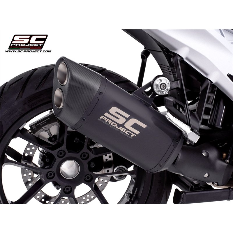 SC-Project Exhaust Adventure-R | Black | BMW R1300GS