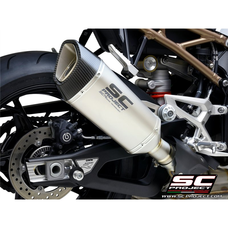 SC-Project Uitlaat SC1-R | Zilver | BMW S1000R