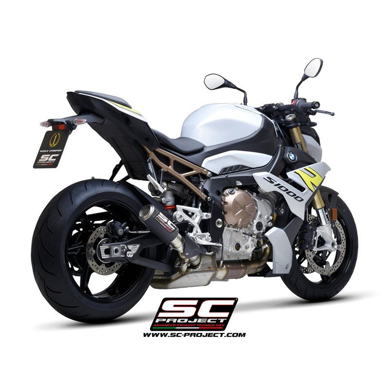 SC-Project Exhaust CR-T Mesh | Silver | BMW S1000R