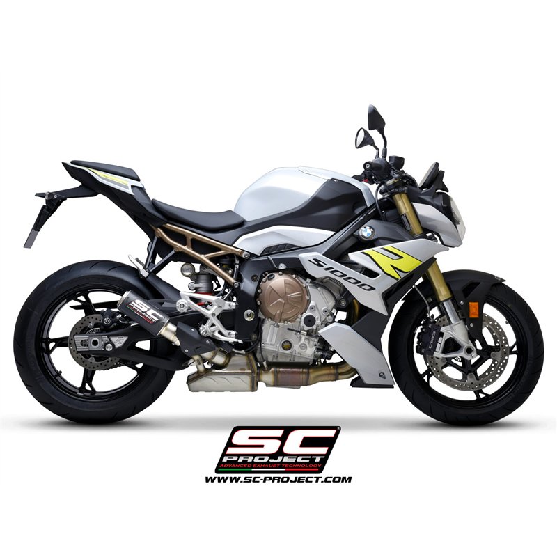 SC-Project Exhaust CR-T Mesh | Silver | BMW S1000R