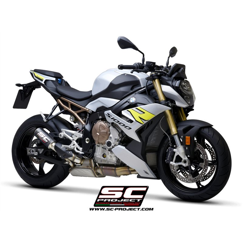 SC-Project Exhaust CR-T Mesh | Silver | BMW S1000R
