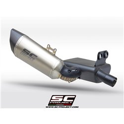 SC-Project Uitlaat SC1-R | Zilver | BMW F900R