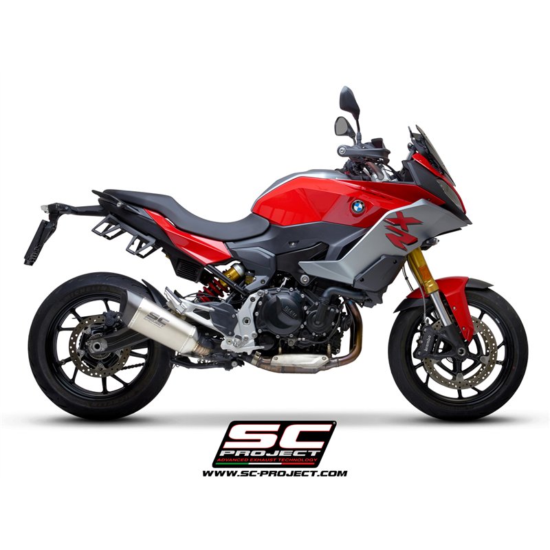 SC-Project Uitlaat SC1-R | Zilver | BMW F900XR