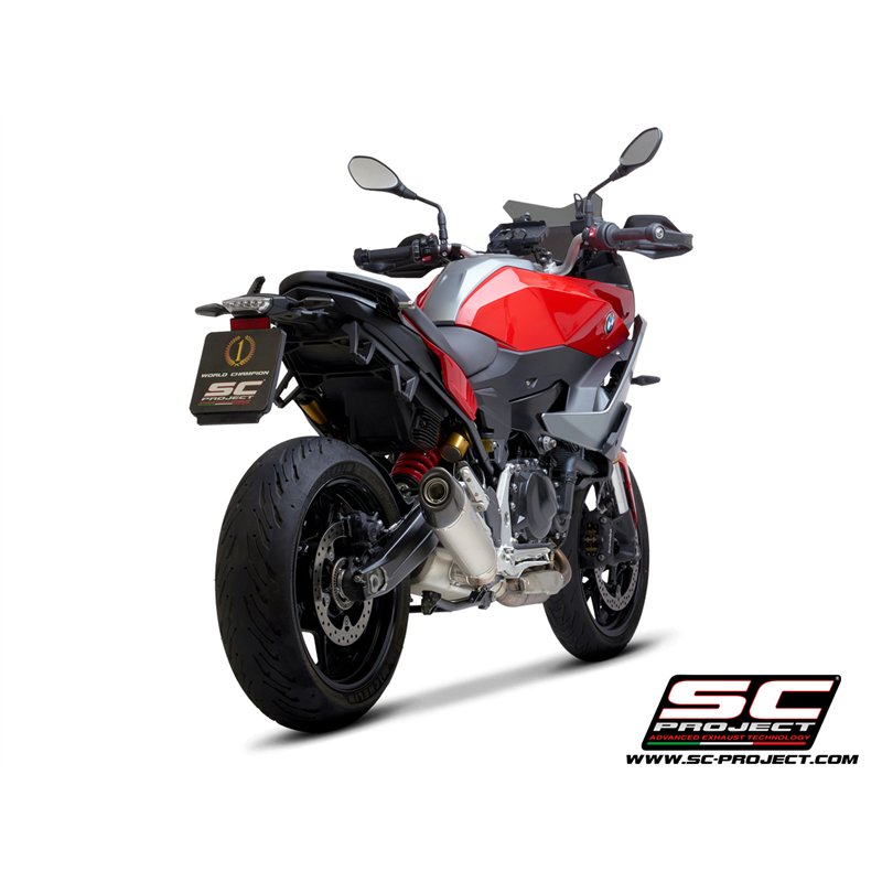 SC-Project Uitlaat Conical | Zilver | BMW F900XR