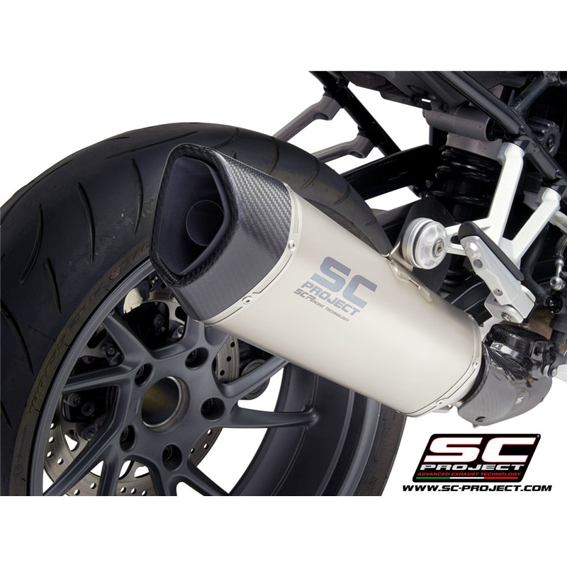SC-Project Exhaust SC1-R | Silver | BMW R1250R/R1250RS