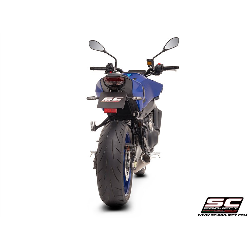 SC-Project Uitlaatsysteem 3-1 CR-T | Zilver | Yamaha MT-09