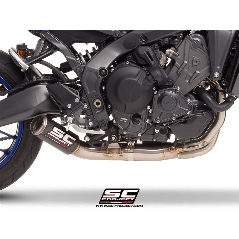 SC-Project Uitlaatsysteem 3-1 CR-T | Carbon | Yamaha MT-09