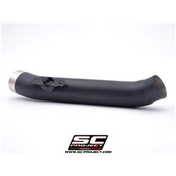 SC-Project Decat Linkpijp | Zilver | Yamaha 560 T-Max