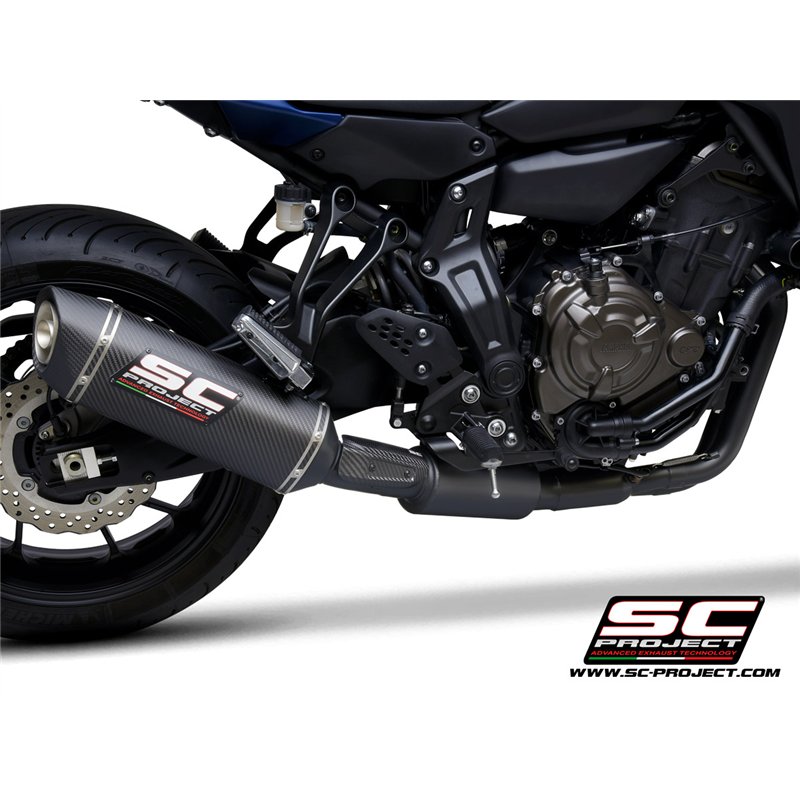SC-Project Exhaust System 2-1 SC1-S | Carbon | Yamaha Tracer 700/Tracer 7