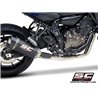 SC-Project Uitlaatsysteem 2-1 SC1-S | Carbon | Yamaha Tracer 700/Tracer 7