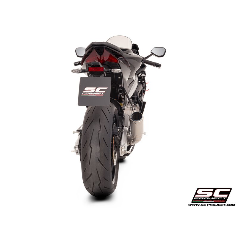SC-Project Exhaust System 2-1 CR-T | Silver | Aprilia RS660