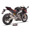 SC-Project Exhaust System 2-1 SC1-R | Silver | Aprilia RS660