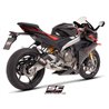 SC-Project Uitlaatsysteem 2-1 CR-T StoneGuard | Carbon | Aprilia Tuono 660