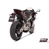 SC-Project Uitlaatsysteem 2-1 CR-T StoneGuard | Zilver | Aprilia Tuono 660