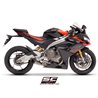 SC-Project Exhaust System 2-1 S1 | Silver | Aprilia Tuono 660