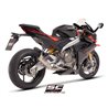 SC-Project Exhaust System 2-1 CR-T | Silver | Aprilia Tuono 660