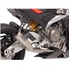 SC-Project Exhaust System 2-1 CR-T | Silver | Aprilia Tuono 660