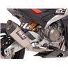 SC-Project Exhaust System 2-1 SC1-R | Silver | Aprilia Tuono 660