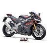 SC-Project Uitlaat SC1-R 300mm | Zilver | Aprilia RSV4