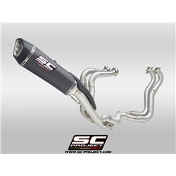 SC-Project Exhaust System 4-2-1 SC1-R 350mm | Carbon | Aprilia RSV4