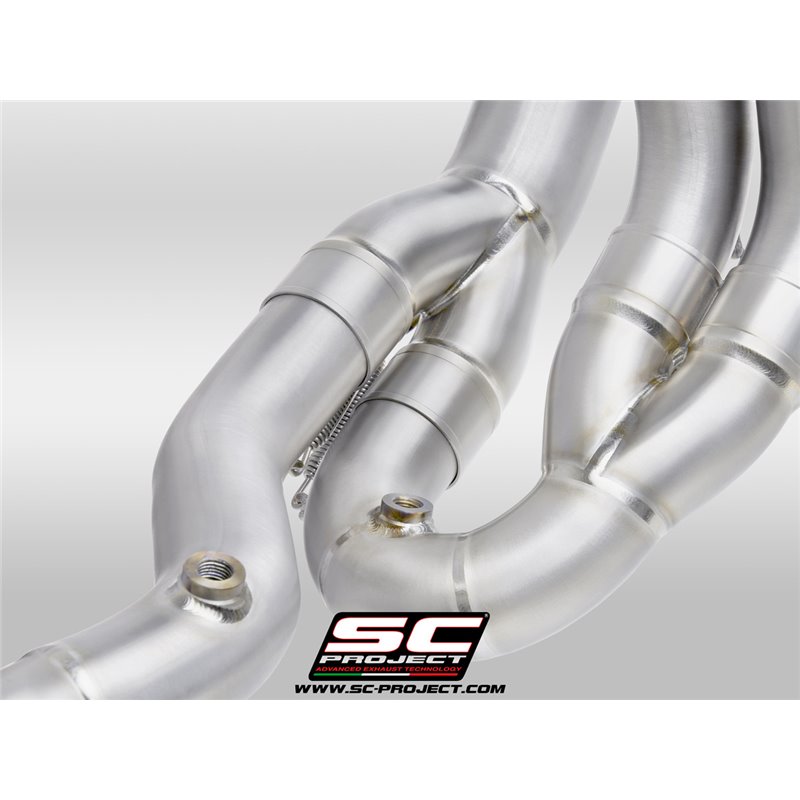 SC-Project Exhaust System 4-2-1 SC1-R 350mm | Carbon | Aprilia RSV4