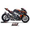 SC-Project Exhaust System 4-2-1 SC1-R 350mm | Carbon | Aprilia RSV4