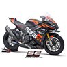 SC-Project Exhaust System 4-2-1 SC1-R 350mm | Carbon | Aprilia RSV4
