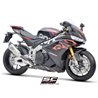 SC-Project Exhaust SC1-R 250mm | Silver | Aprilia RSV4