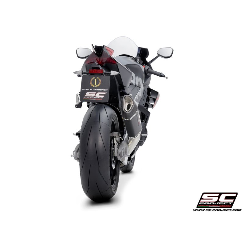 SC-Project Exhaust SC1-R 250mm | Carbon | Aprilia RSV4