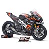SC-Project Uitlaat GP-22 | Zilver | Aprilia Tuono V4