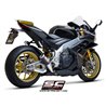 SC-Project Exhaust CR-T StoneGuard | Carbon | Aprilia Tuono V4