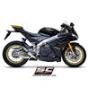SC-Project Exhaust CR-T StoneGuard | Carbon | Aprilia Tuono V4