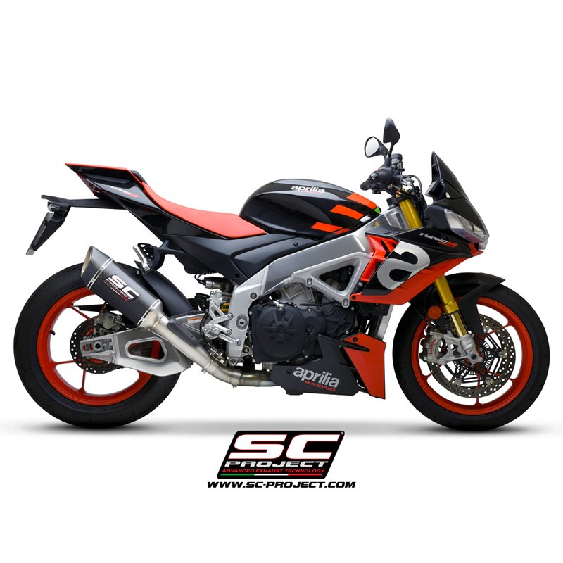 SC-Project Exhaust SC1-R 250mm | Carbon | Aprilia Tuono V4