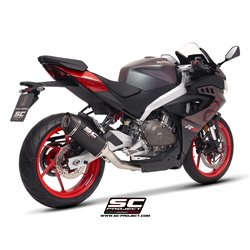 SC-Project Exhaust System 2-1 SC1-S | Carbon | Aprilia RS457