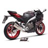 SC-Project Uitlaatsysteem 2-1 SC1-S | Zilver | Aprilia RS457