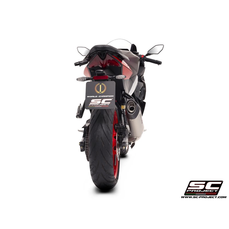 SC-Project Exhaust System 2-1 SC1-S | Silver | Aprilia RS457