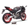 SC-Project Exhaust System 2-1 S1 | Silver | Aprilia RS457