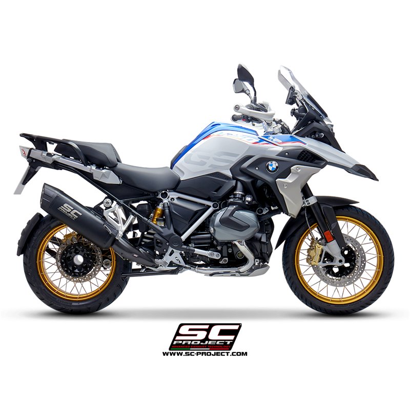 SC-Project Uitlaat Adventure | Zwart | BMW R1250GS