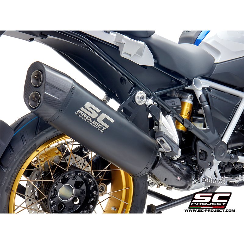 SC-Project Uitlaat Adventure | Zwart | BMW R1250GS