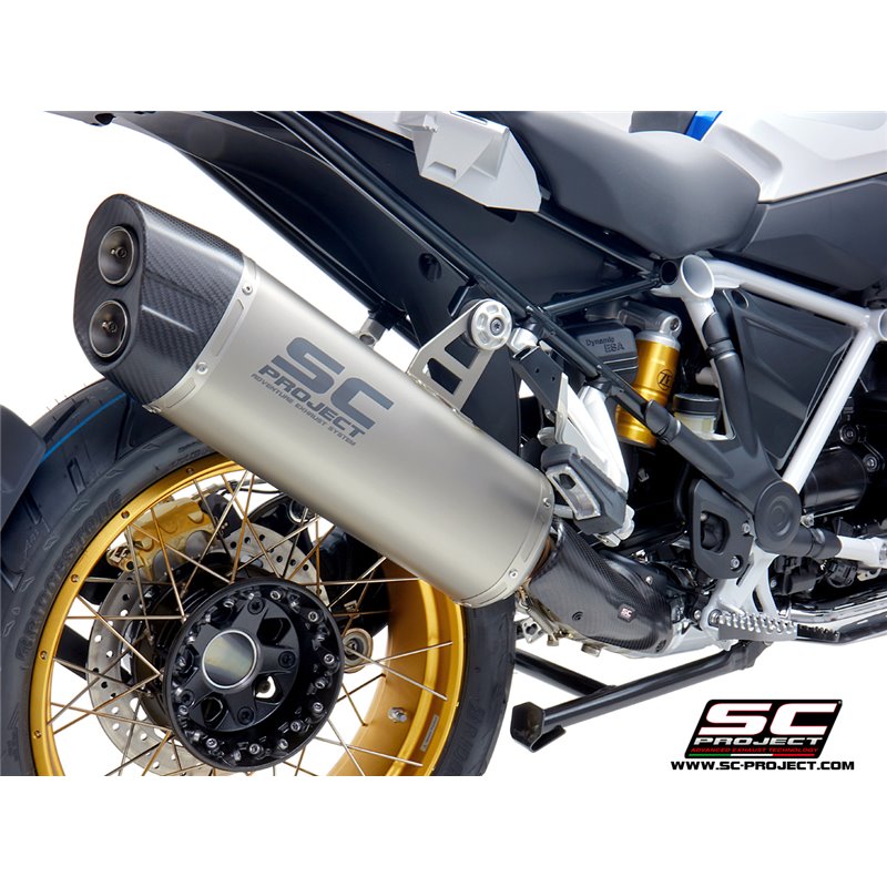 SC-Project Exhaust Adventure | Silver | BMW R1250GS
