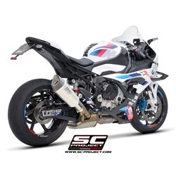 SC-Project Uitlaat SC1-R | Zilver | BMW S1000RR